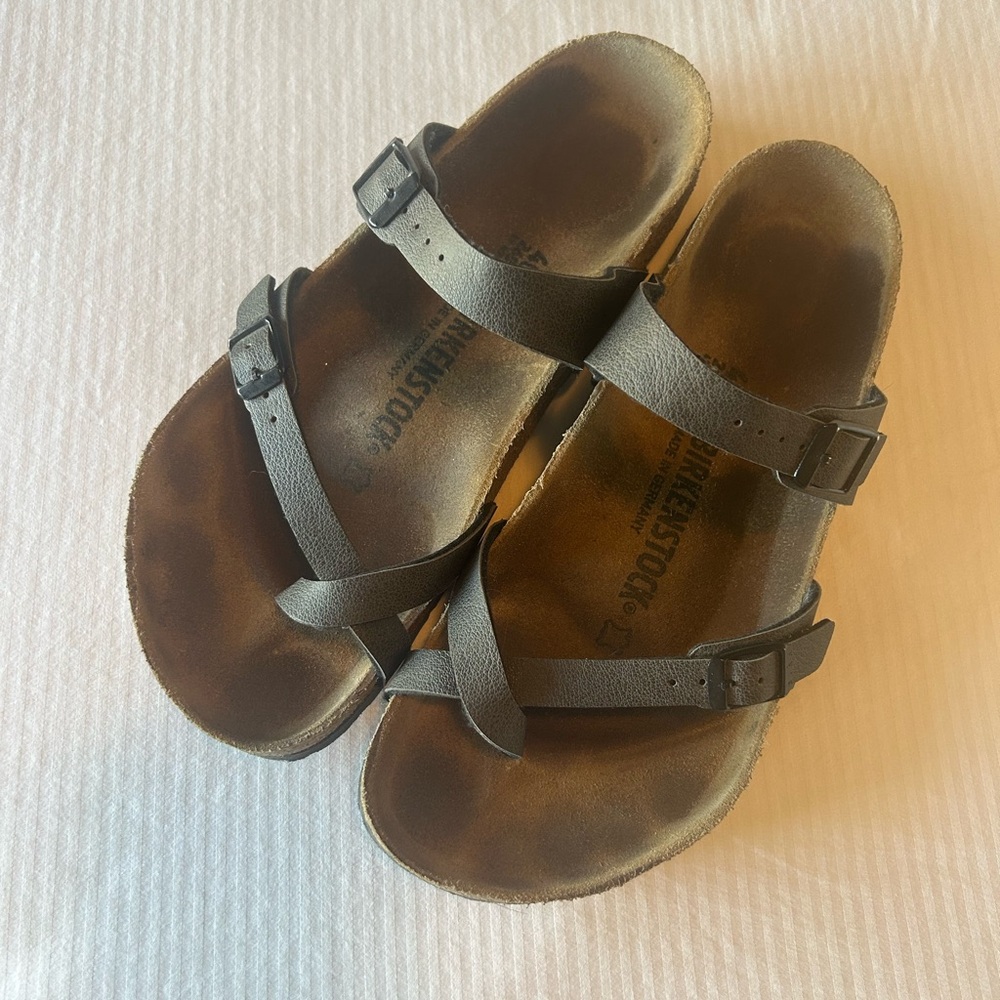 Birkenstock Mayari Sandals 40 regular width Gray Women’s